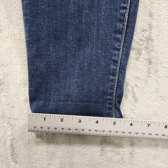 Maurices Jeans Womens 4 Blue Dark Wash High Rise Jegging Stretch Denim Skinny - Picture 11 of 12